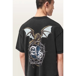 AllSaints тениска мъжка от памук WYVERN (M007PF)