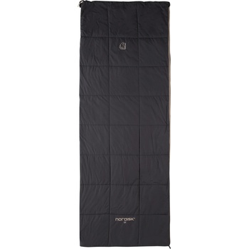 Nordisk Синтетичен спален чувал Nordisk Sif +10° Blanket Sleeping Bag Synthetic sleeping bag - Obsidian Black (514-1472-0113)