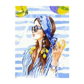 Hobby-maniak Painting by numbers - Holiday Miss 30x40cm