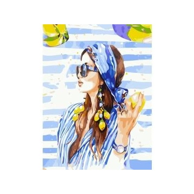 Hobby-maniak Painting by numbers - Holiday Miss 30x40cm