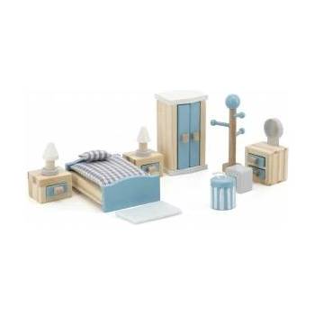 Vigan VIGA PolarB Dollhouse Furniture Set Bedroom