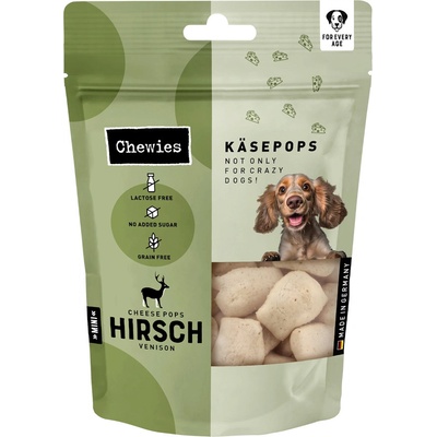 Chewies Cheese Pops výhodné jelen 2 x 35 g