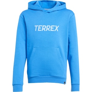 adidas Terrex Детски суичър adidas Terrex Kid's MT Logo Hoodie - Ray Blue - размер 164 (EU) (704-5879-0315)