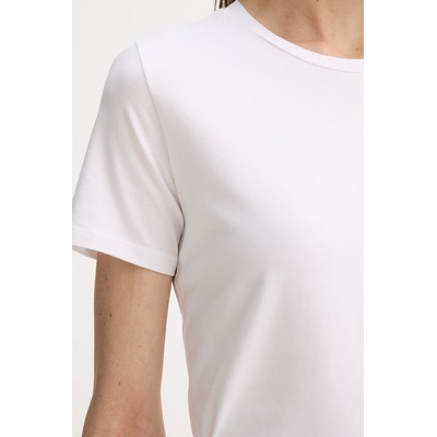 MM by Max Mara тениска basic дамска от памук с еластан MULINO (2616971018600)