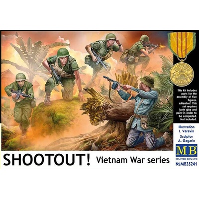 MASTER BOX LTD SHOOTOUT! Vietnam War series 1:35