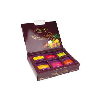 Regalo Dárkové balení FLAVOUR COLLECTION ovocných a bílých čajů 6 x 10 x 2 g