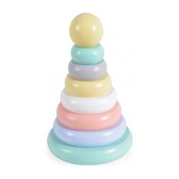 Moni Toys Дървена играчка Moni Toys - Пръстени за редене (109213)