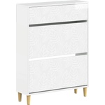vidaXL Шкаф за обувки DELFT 78 x 24 x 103 см Инженерна дървесина (897099)