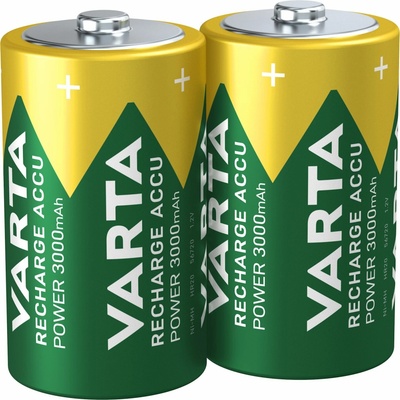 Varta Recharge Accu Power 2 D HR20 3000 mAh 2 ks 56720101412