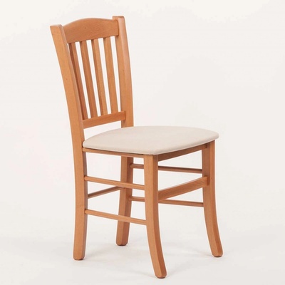 ITTC Stima Veneta s čalouněným sedákem Olše / Lux béžová 25