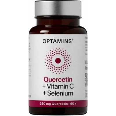 Optamins Kvercetín + vitamín C + selén 60 kapsúl