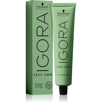 Schwarzkopf IGORA ZERO AMM перманентната боя за коса без амоняк цвят 1-0 60ml