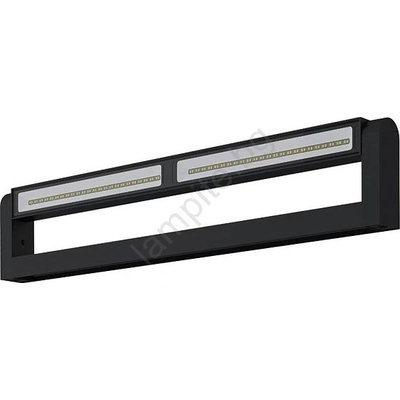 Brilagi - LED външно стенно осветително тяло SALERNO LED/24W/230V 66 см черно IP65 (BG3206)