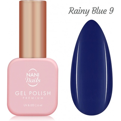 NANI gel lak Premium 6 ml - Rainy Blue