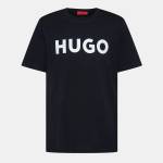 Hugo Тениска Hugo Dulivio T Shirt - Navy/White 405