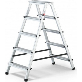 Image 1 of Стълба алуминиева 2х5 двустранна домакинска 125кг (3513652)