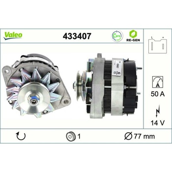 generátor VALEO 433407