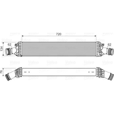 Chladič turba VALEO 818654