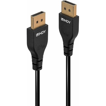 Lindy Кабел LINDY LNY-36463, от DisplayPort(м) към DisplayPort(м), 8K@60Hz, 3m, черен (LNY-36463)