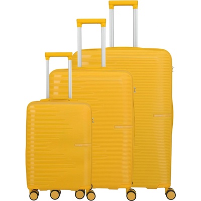 Набор пътни куфари Travelite Pacific S, M, L Yellow Travelite | Zhalt | МЪЖЕ | UNI