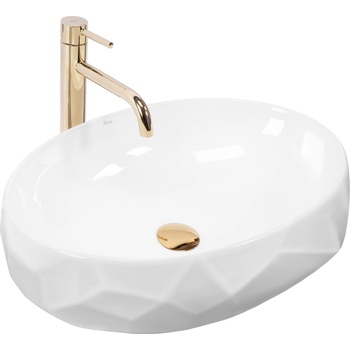 Rea Maya 60x39 cm shiny white (REA-U5660)