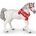 Papo Arabian con in white parade outfit