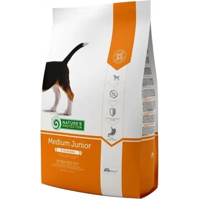 AKVATERA Nature's Protection DOG - All breeds, висококачествена храна за подрастващи кученца до 12 месеца, от всички породи с пилешко месо, Литва - 7, 5 кг