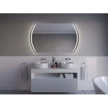 Artalo Atypické LED zrkadlo A5 80 x 100 cm