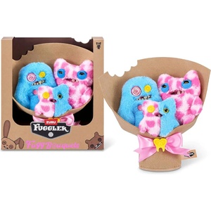 ZURU Плюшени играчки Zuru Fuggler - Зъбати Чудовища в Букет, 3 броя, асортимент (15780) - ozone