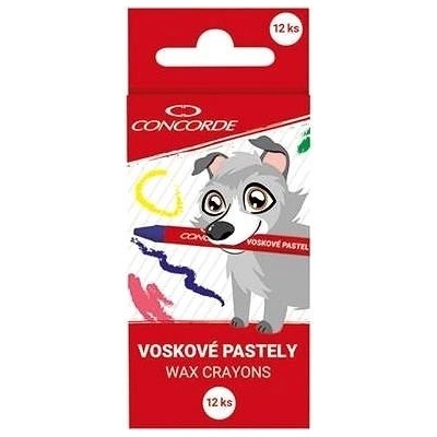 Voskové pastely CONCORDE 12ks