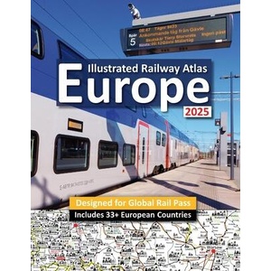 Interrail/Eurail Icon Illustrated Railway Atlas - Global Pass Edition (ISBN: 9781911165743)