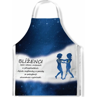 Impar Zástěra Blíženci 22.5. - 21.6. - modrá