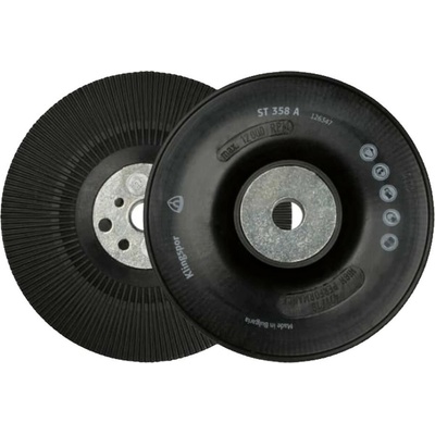 Podložný talíř 115mm M14 žebrovaný tuhý ST358A , KLINGSPOR XT-KL126346