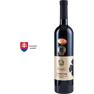 Pereg Cuvée z čiernych ríbezlí a arónie 11% 0,75 l (čistá fľaša)