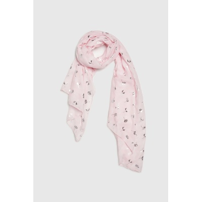 Moodo Светлорозов шарен дамски шал Moodo Moodo | Rozov | ЖЕНИ | UNI