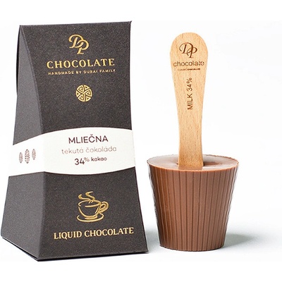 DP chocolate Tekutá čokoláda Standard mliečna 34% 40 g