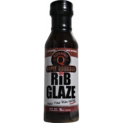 Kosmo´s Q BBQ grilovací omáčka Maple Bourbon Rib glaze 454 g