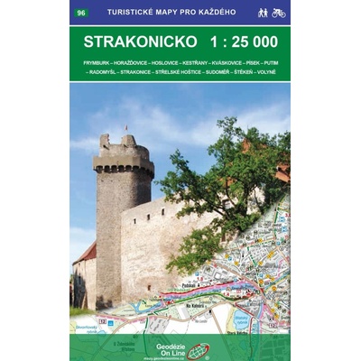 Strakonicko - turistická mapa