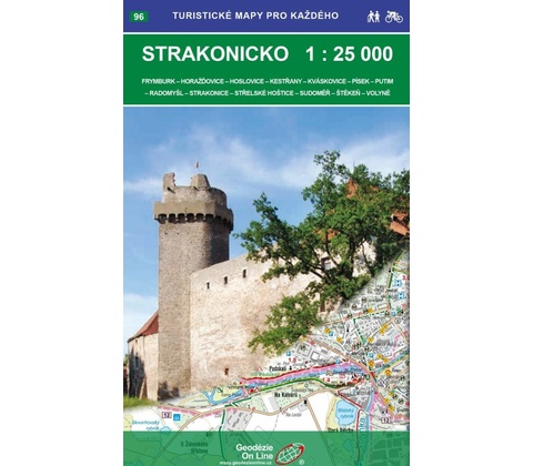 Strakonicko - turistická mapa