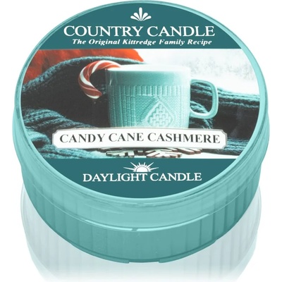 The Country Candle Company Candy Cane Cashmere чаена свещ 42 гр