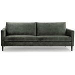 Scandic Зелен сив кадифен диван 220 cm Adagio - Scandic (13054SN-hunter)