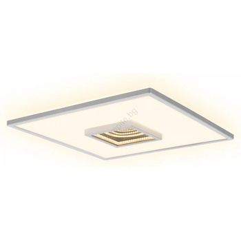 Briloner 3848014 - LED таванно осветително тяло TORO LED/18W/230V 42x42 см матов хром (BL2276)