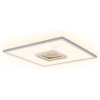 Briloner 3848014 - LED таванно осветително тяло TORO LED/18W/230V 42x42 см матов хром (BL2276)