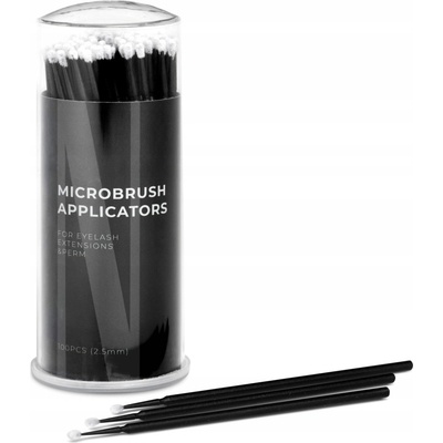 Nanolash Microbrush kefka na mihalnice 2,5 mm 100 ks