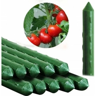 Strend Pro Tyč Garden SB 11/1800 mm, oceľ/plast, zelená, oporná k rastlinám a paradajkám