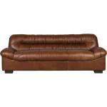 Dutchbone Кафяв кожен диван 214 cm Douglas - Dutchbone (1000908)