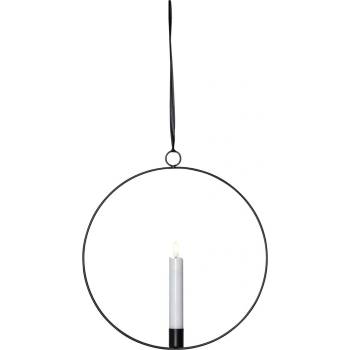 Star trading Dekoračné LED osvetlenie Flamme Ring na zavesenie P.28 cm 1x LED