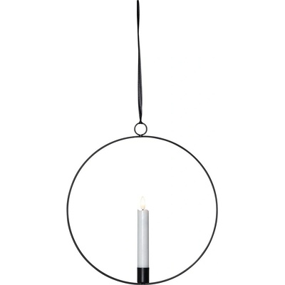 Star trading Dekoračné LED osvetlenie Flamme Ring na zavesenie P.28 cm 1x LED