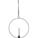 Star trading Dekoračné LED osvetlenie Flamme Ring na zavesenie P.28 cm 1x LED