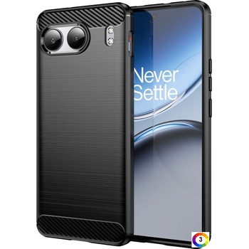 OnePlus Nord 4 5G Удароустойчив Carbon Fiber Калъф и Протектор